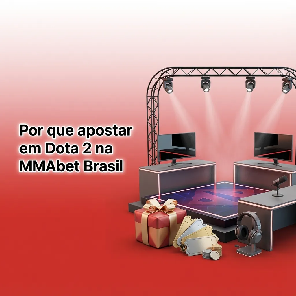 Banner MMAbet Brasil destacando apostas em Dota 2, bônus, suporte 24h, app em português e métodos de pagamento locais