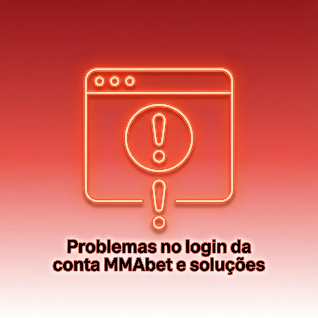 Infográfico em português listando problemas comuns de login na MMAbet e soluções passo a passo para recuperar o acesso