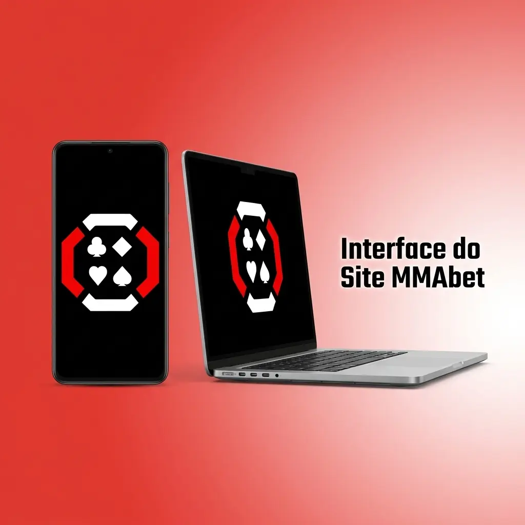 Interface do site MMAbet com menu superior, painel lateral de favoritos e boletim de apostas visível durante a navegação