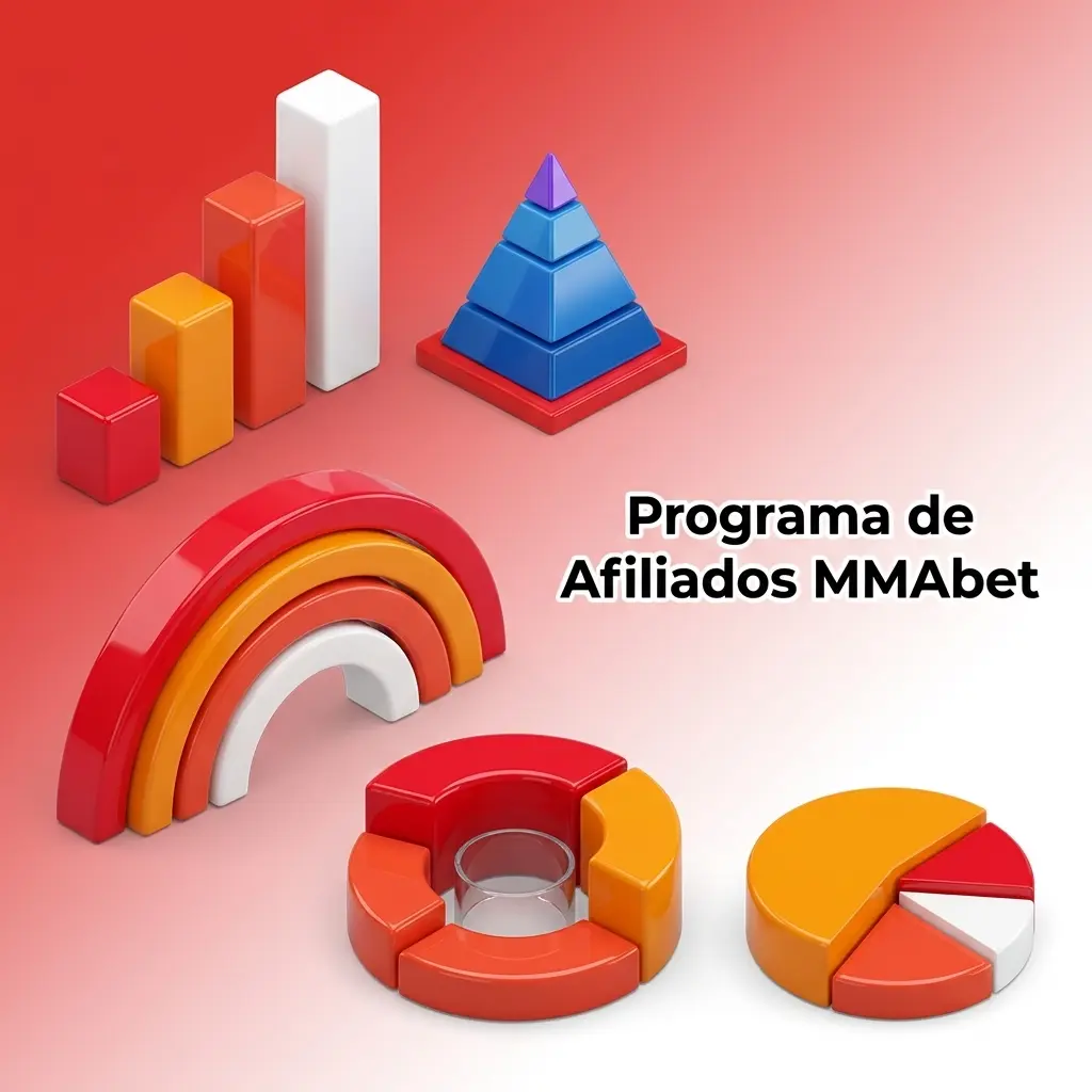 Painel do Programa de Afiliados MMAbet mostrando comissões, cliques, cadastros e pagamentos mensais via PIX ou USDT